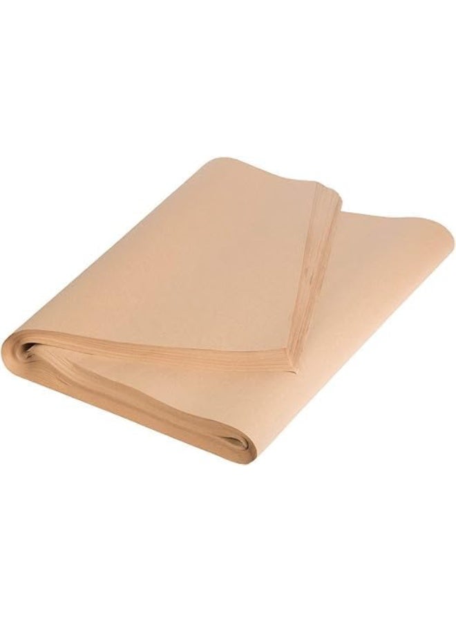 [4 Sheets] Brown Kraft Paper Sheets 55 × 70 cm – Gift Wrapping, Shipping & Packing Paper for Arts and Crafts - Image 1